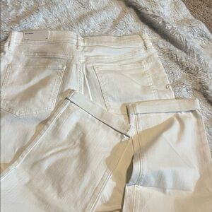 WHITE BOYFRIEND JEANS - Classic White Women's Denim NWT